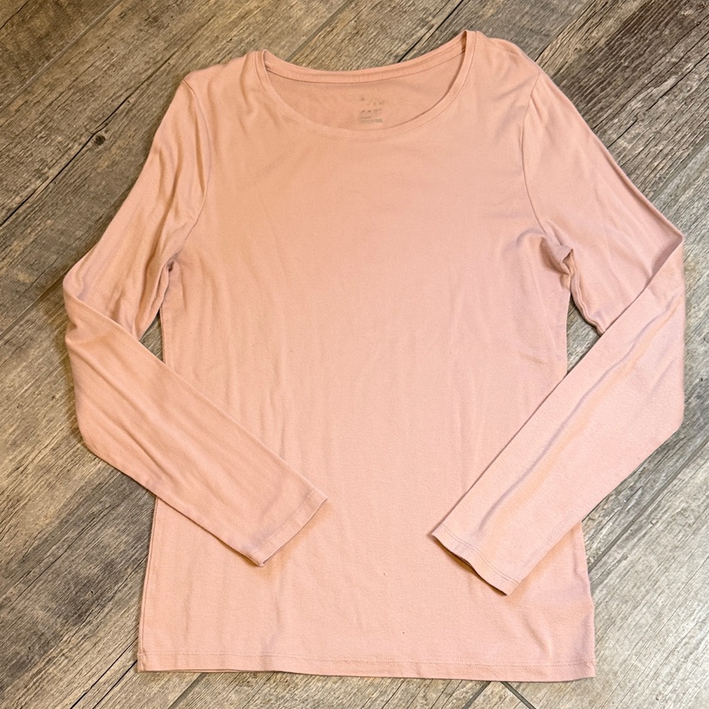 a new day Blush Long Sleeve Tee
